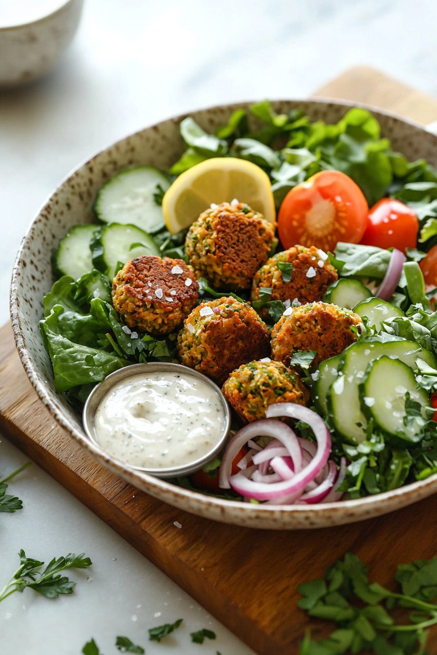 Falafel Bliss Salad Bowl