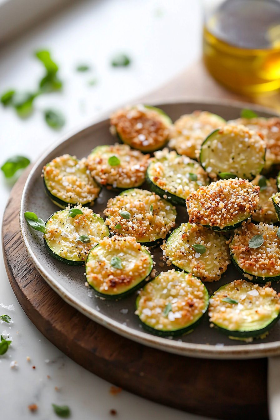Zucchini Garlic Bites