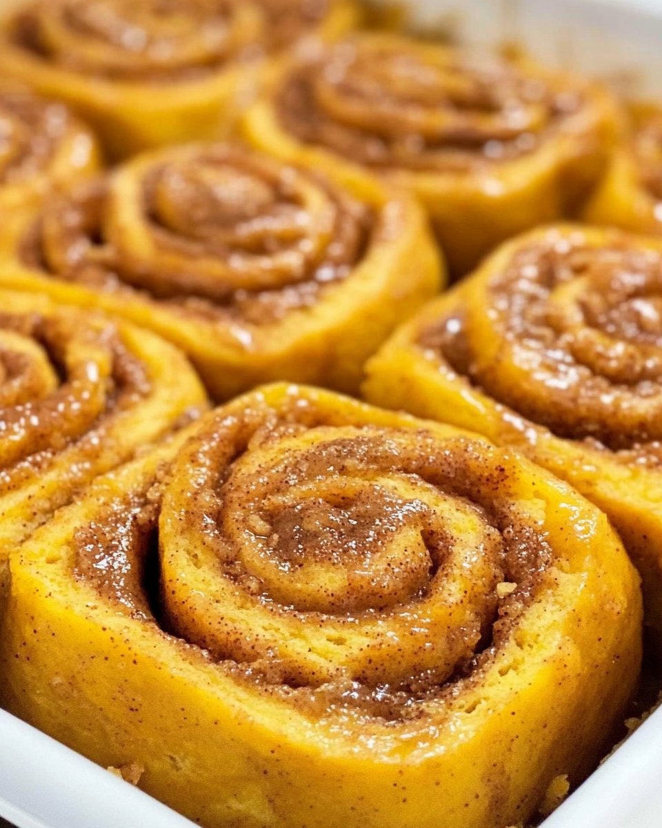 Pumpkin Cinnamon Rolls