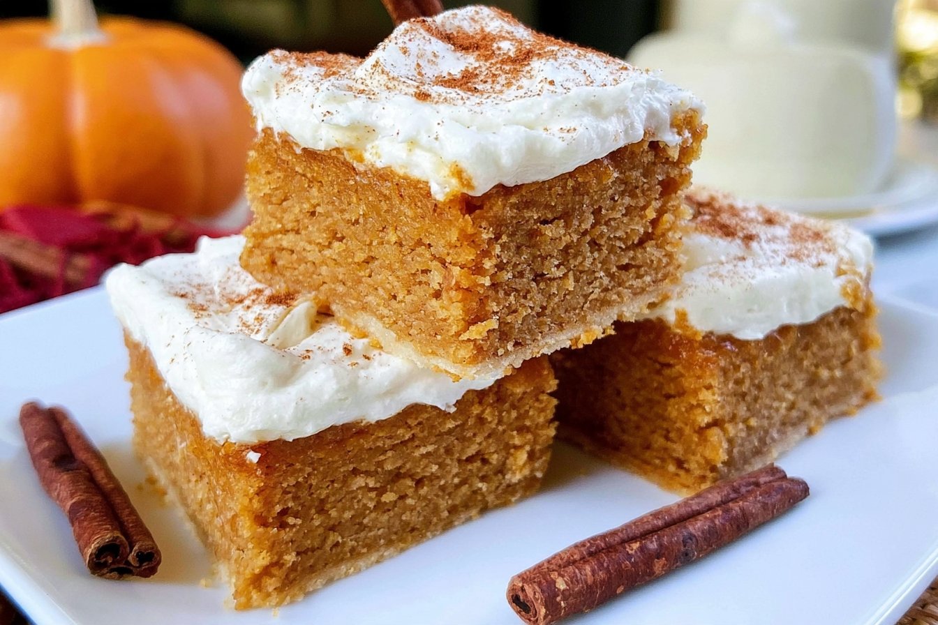Gluten-Free Pumpkin Squares (Bars)