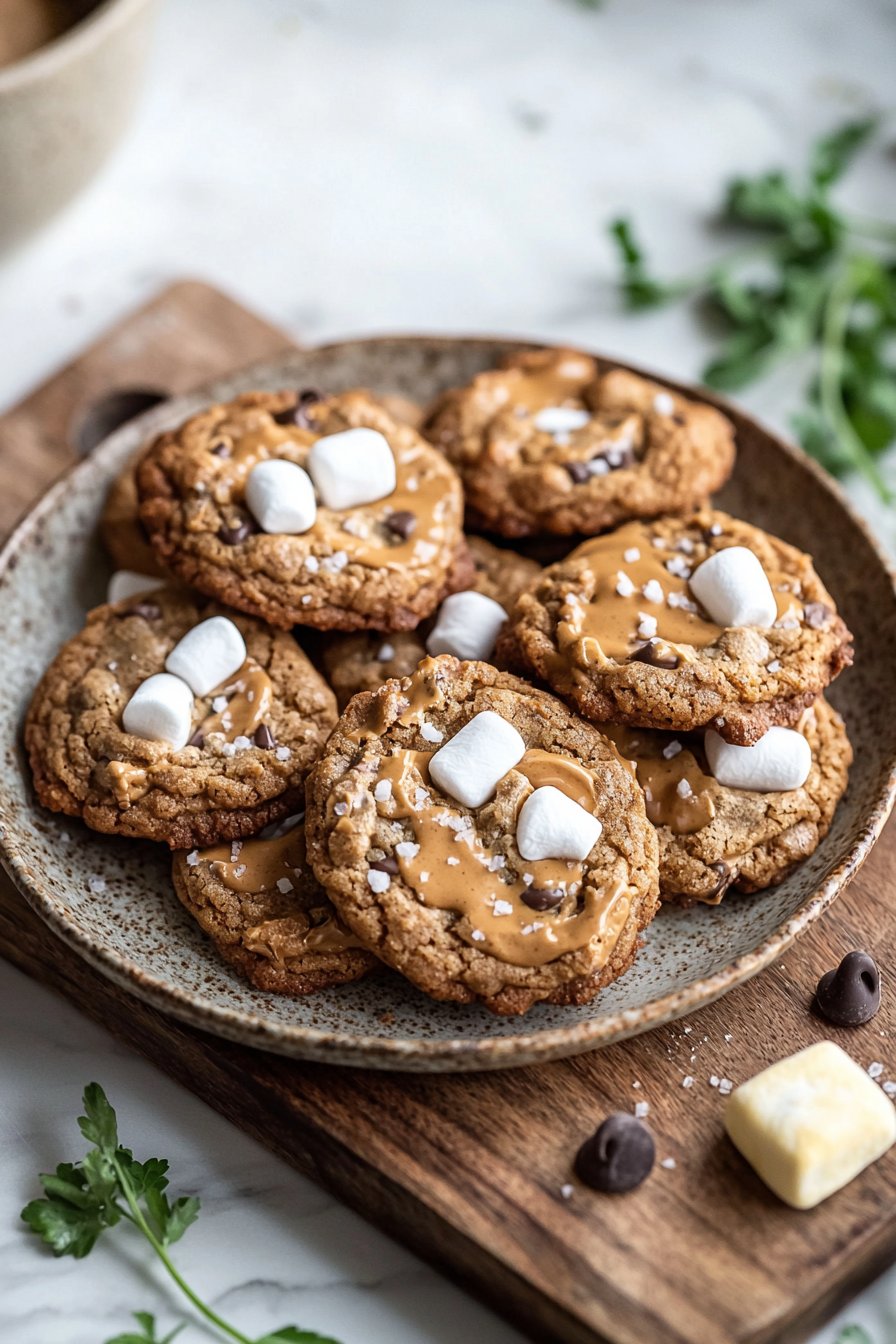 Fluffernutter Cookies