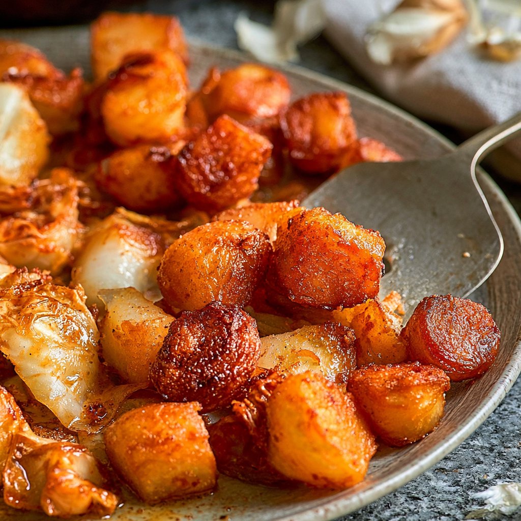 Crispy Brown Butter Sautéed Cabbage & Potatoes