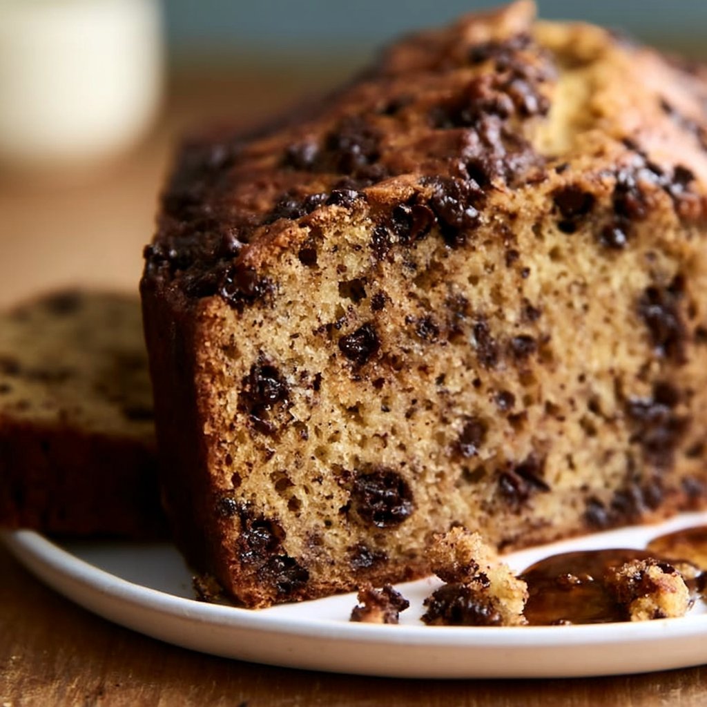 The Best Chocolate Chip Banana Bread