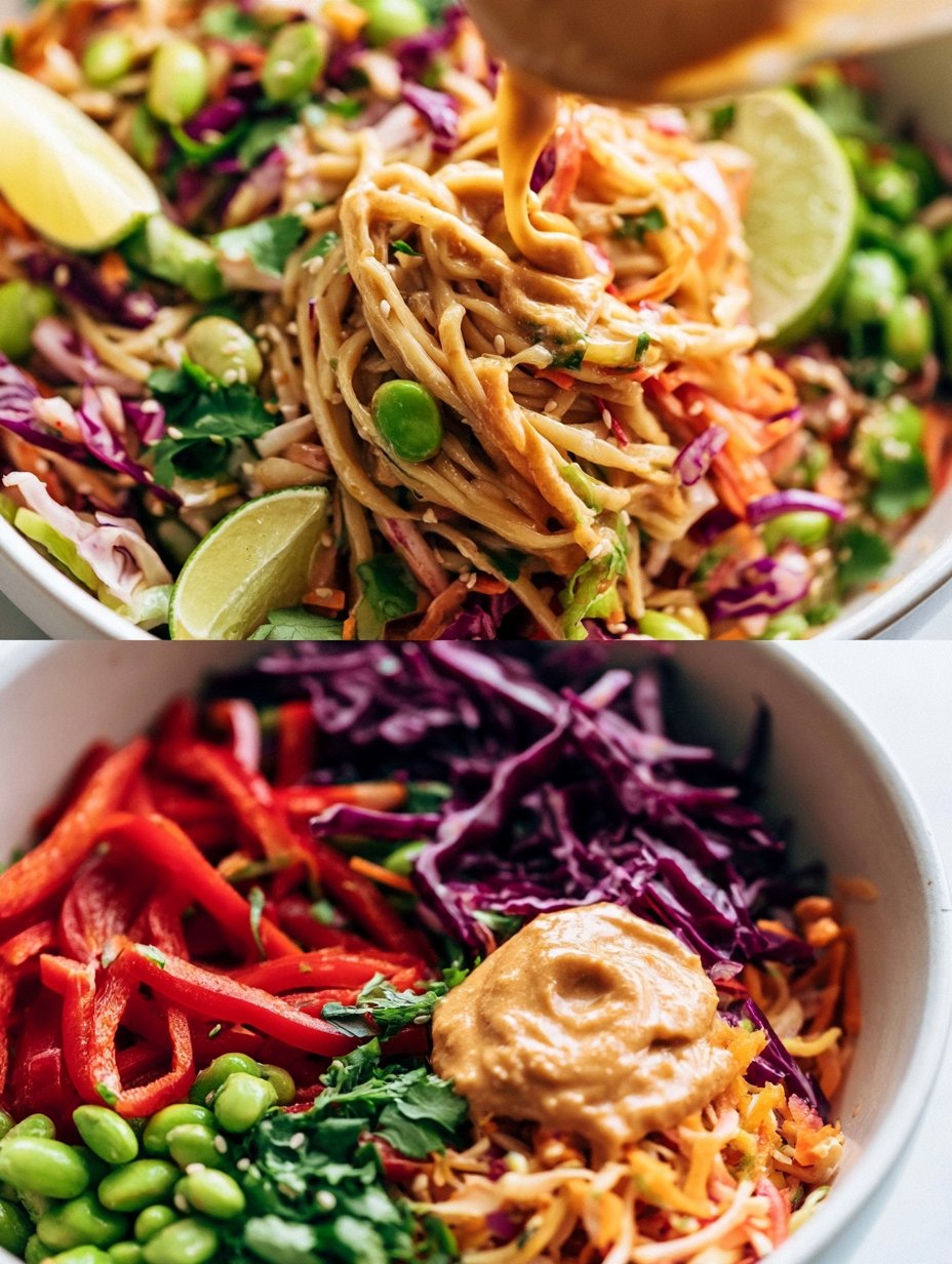 La Mejor Ensalada de Fideos Tailandesa (¡Vegana!) | Come Con Claridad