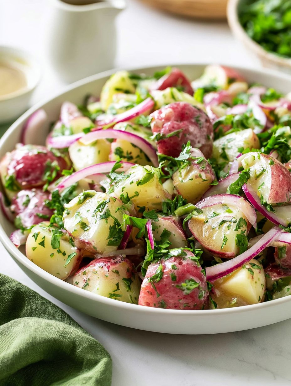 Ensalada de Papa Saludable - Sin Mayonesa