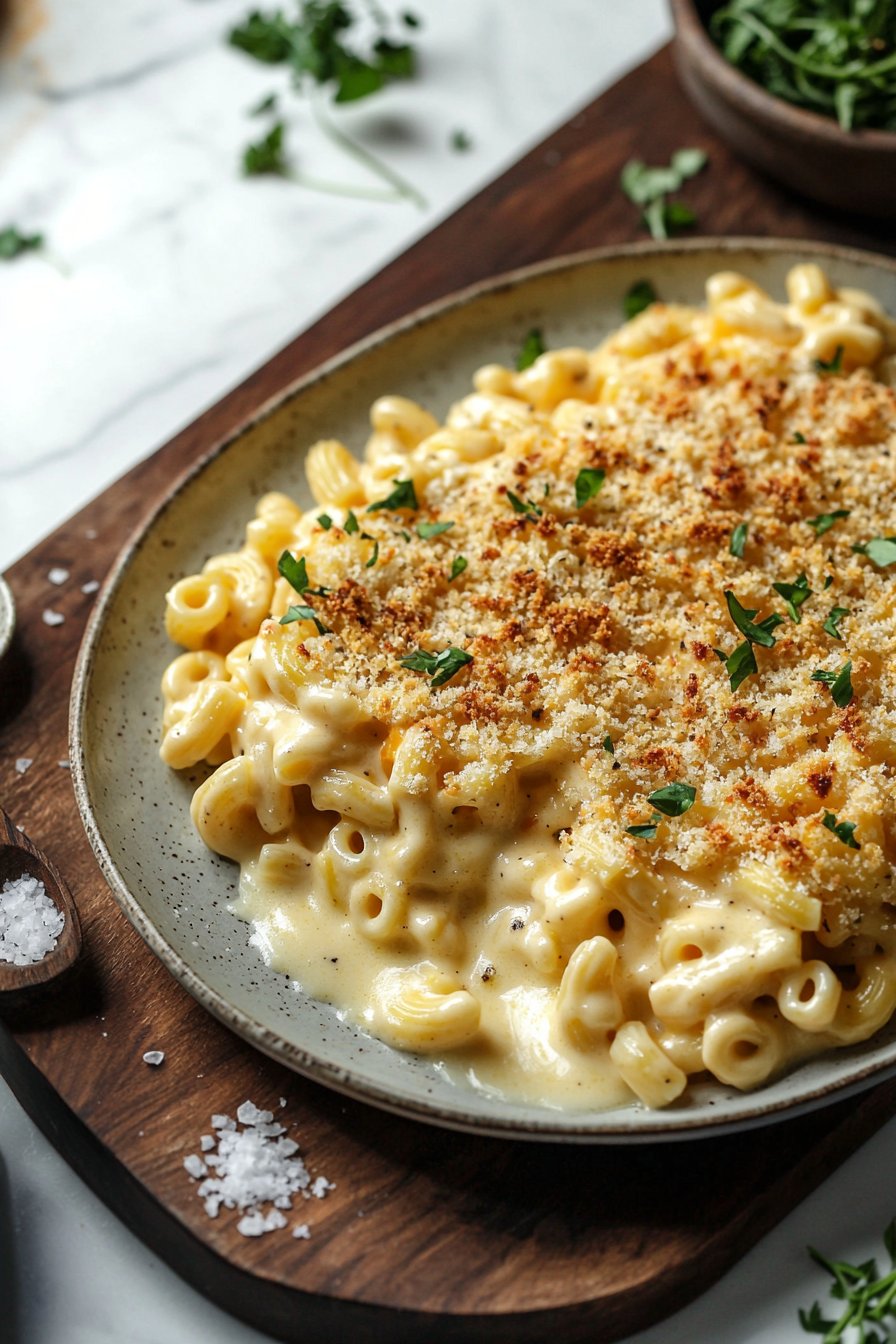 Creamy Baked Macaroni and Cheese