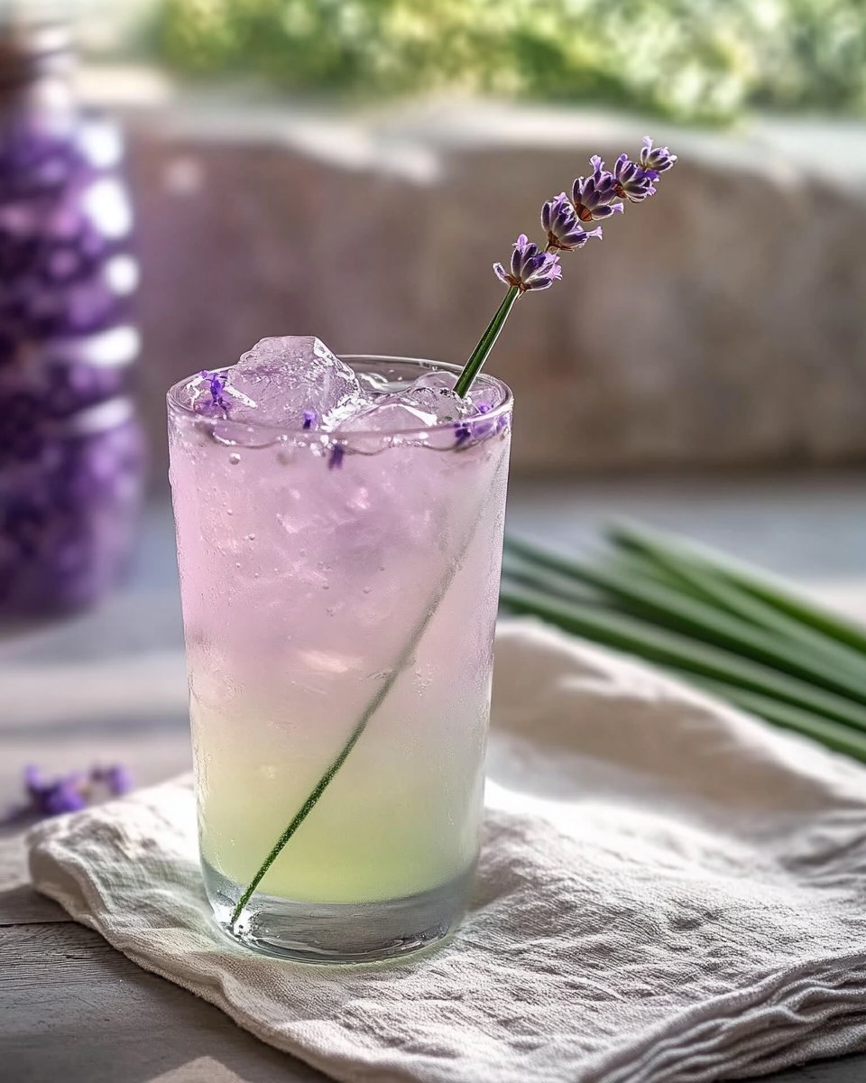 Lavender Aloe Vera Drink