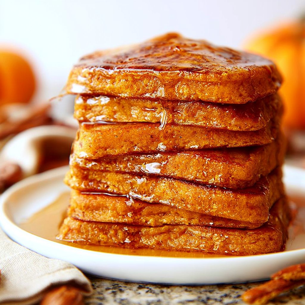 Fluffy Pumpkin Spice Sheet Pan Pancakes