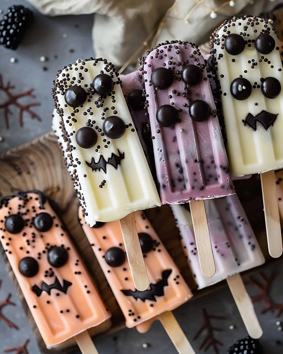 Spooky Monster Cakesicles