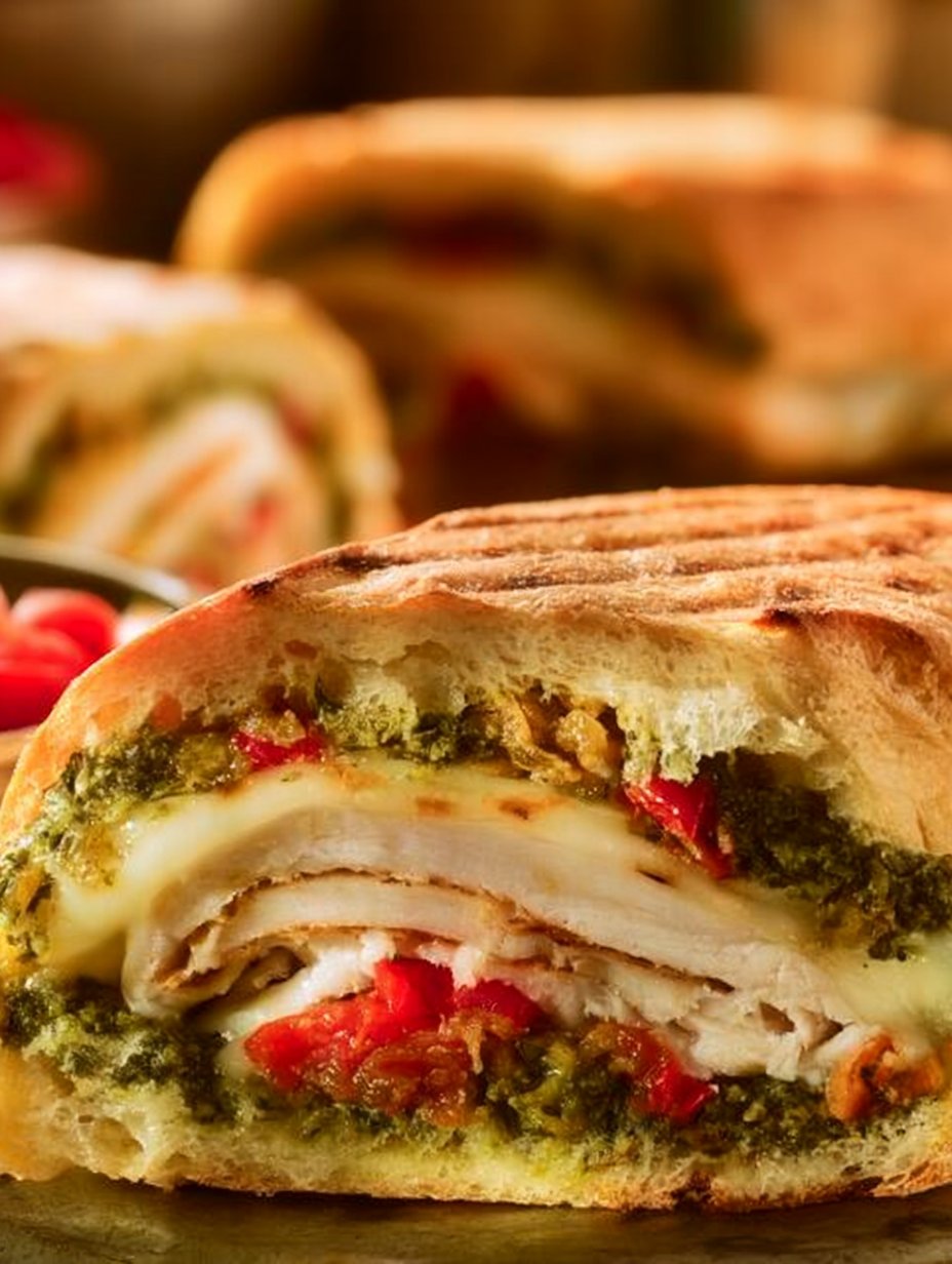 Sándwich de pesto de pavo al estilo Starbucks