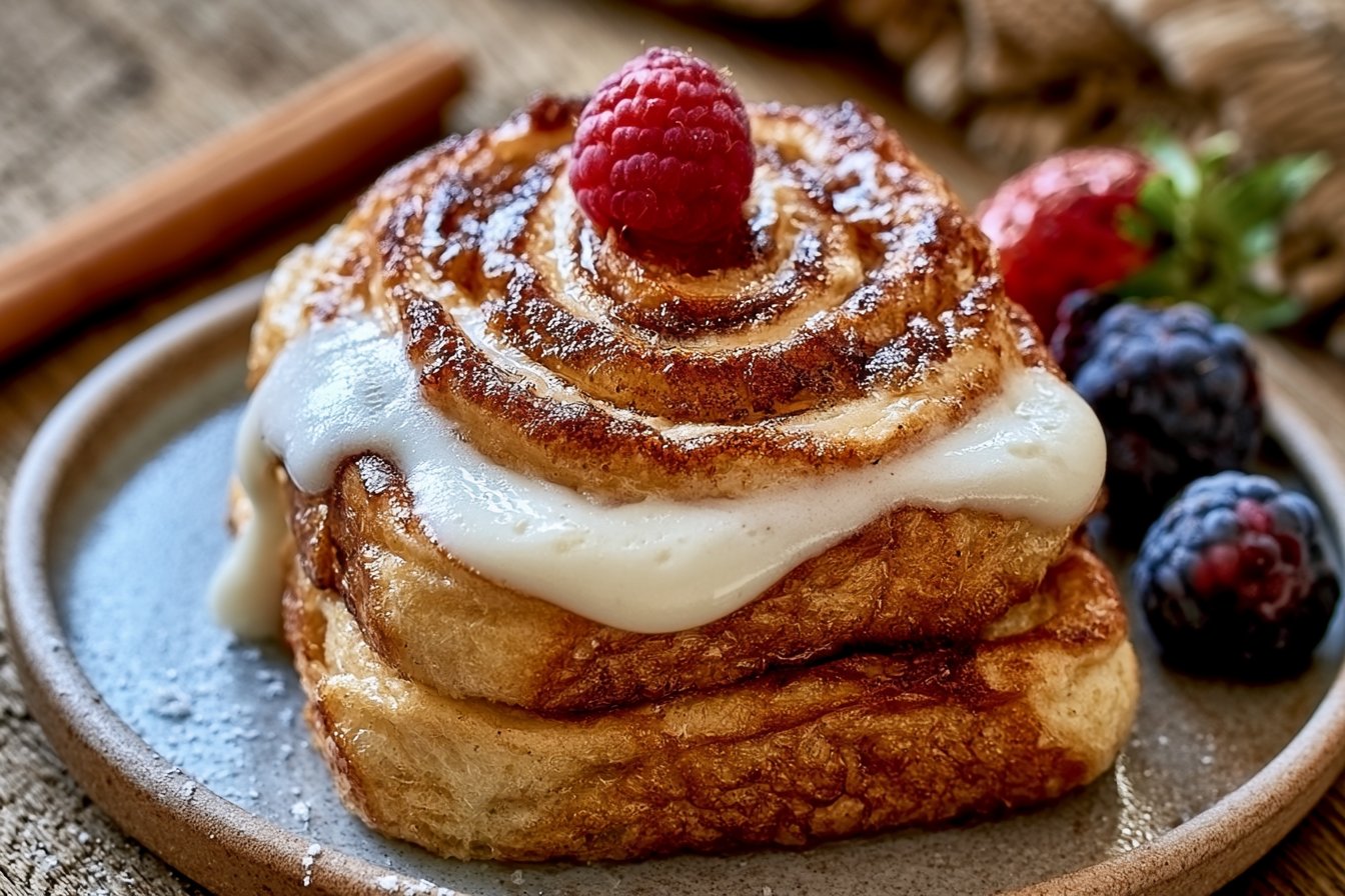 Cinnamon Roll French Toast: A Sweet Morning Treat