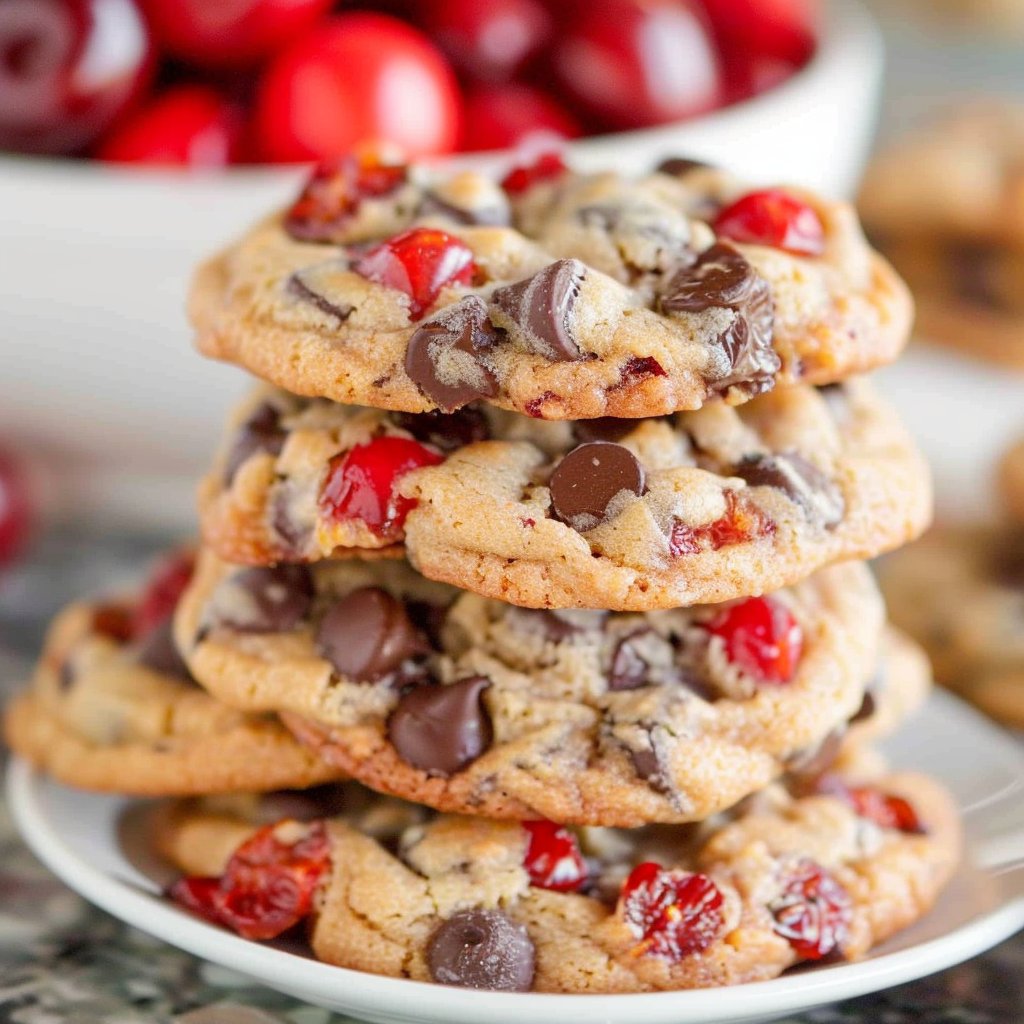 Cherry Chocolate Chip Cookies
