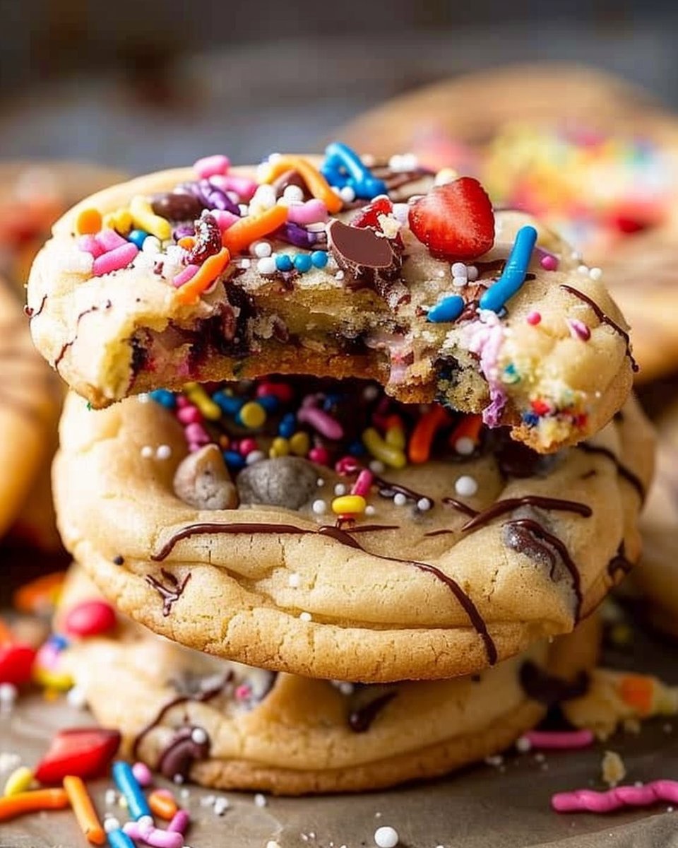 Birthday Cake Cookies