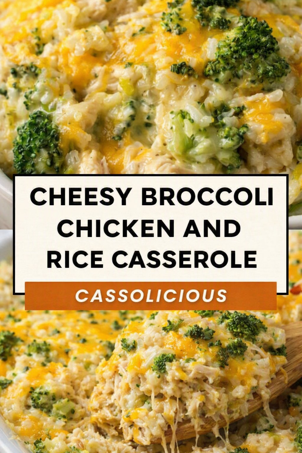 Cheesy Broccoli Chicken and Rice Casserole