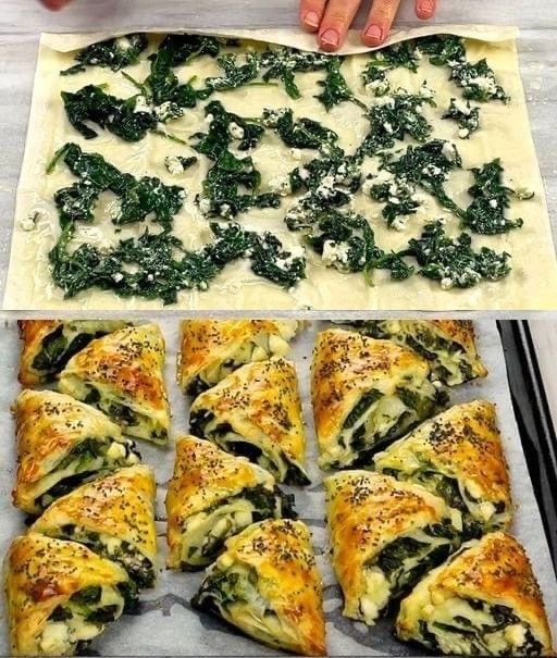 Griechische Spinatpastete