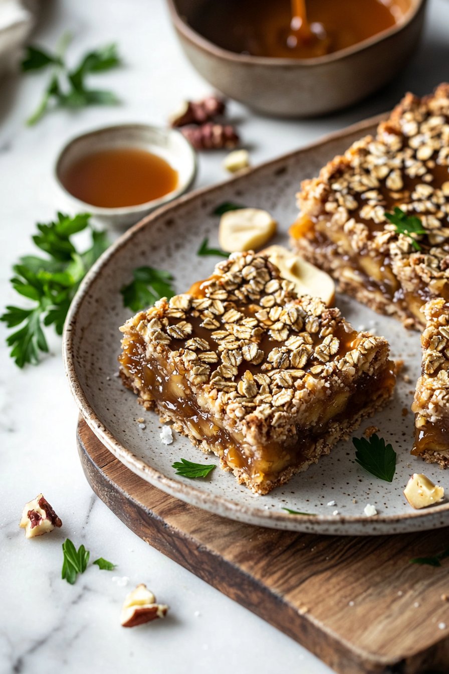 Caramel Apple Butter Gooey Bars