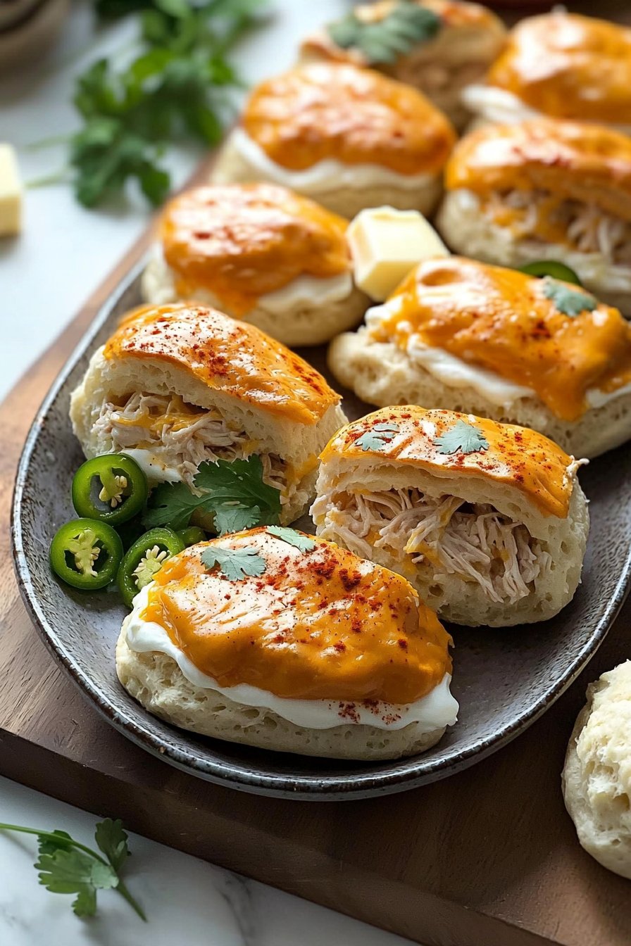 Cheesy Dynamite Chicken Buns