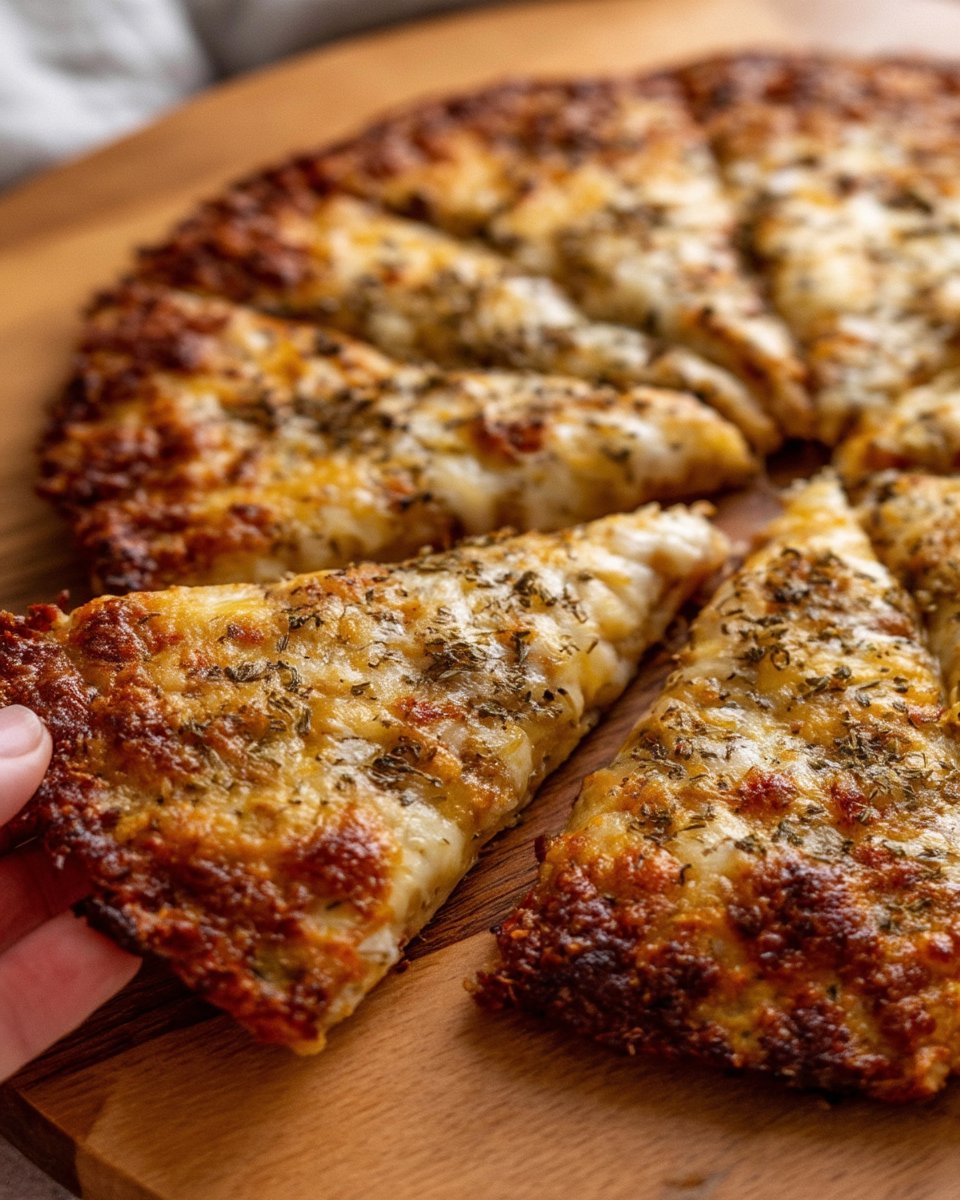 Ground Chicken Pizza Crust