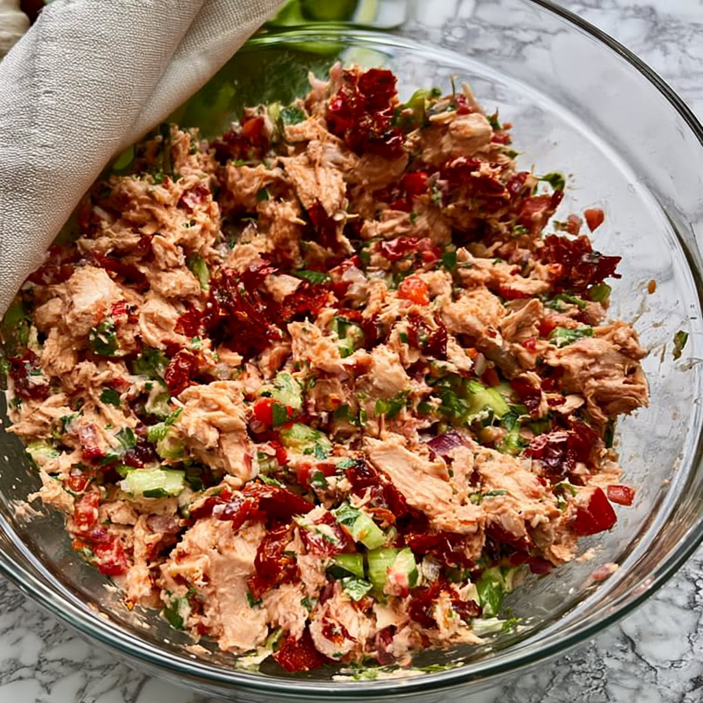 Sun Dried Tomato Chicken Salad