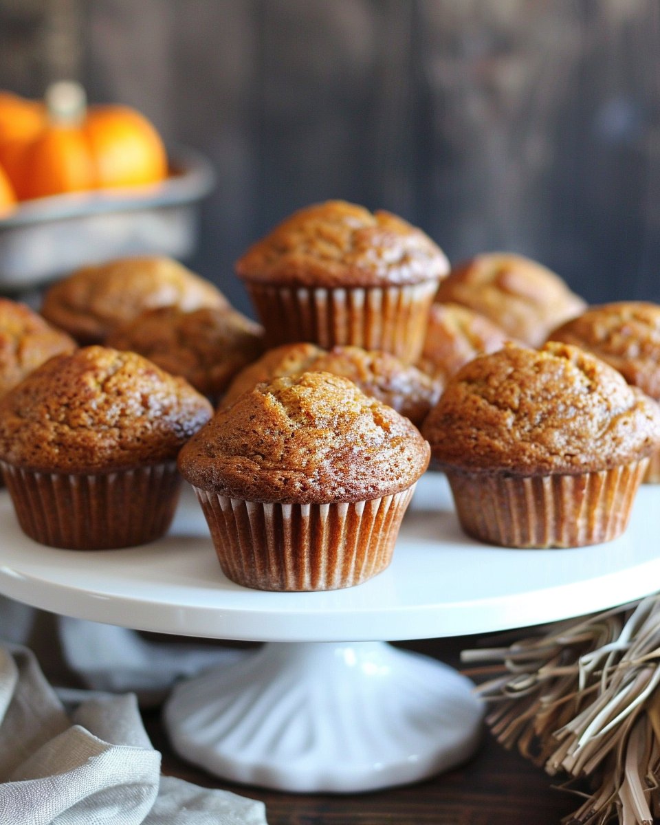 Greek Yogurt Pumpkin Muffins