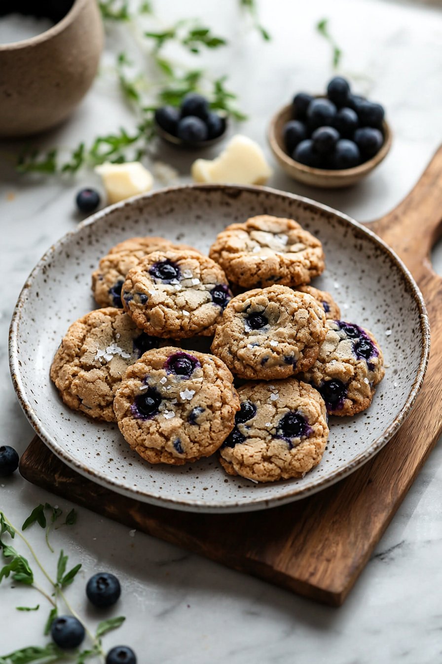 Soft Blueberry Cookies