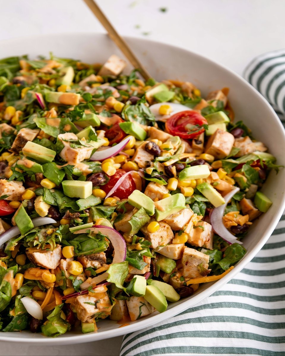 Southwest Chicken Chopped Salad