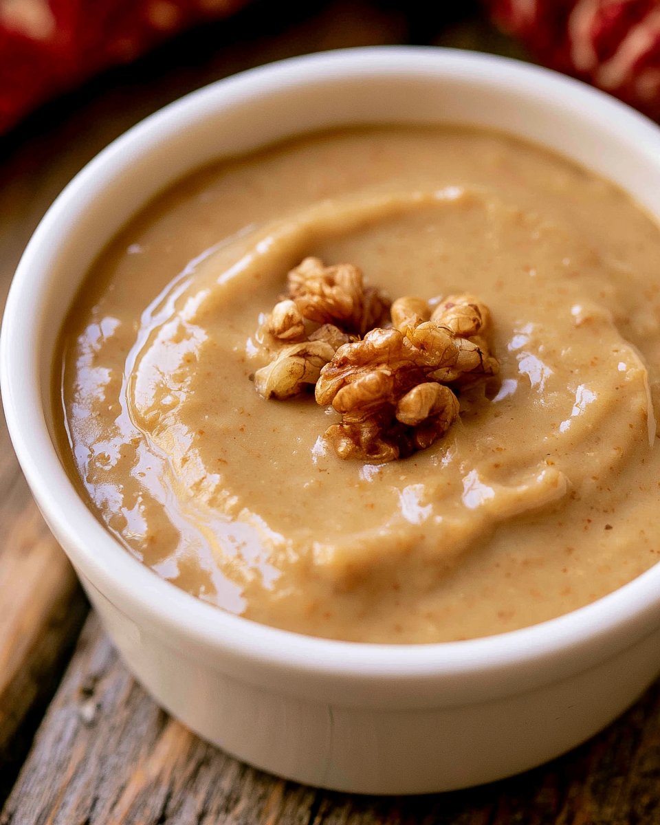 Creamy Homemade Walnut Butter