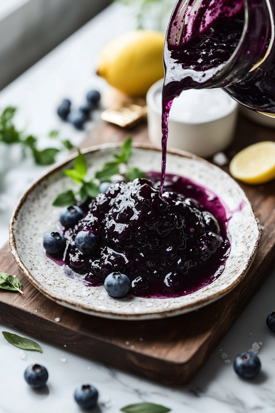 Vanilla Blueberry Jam