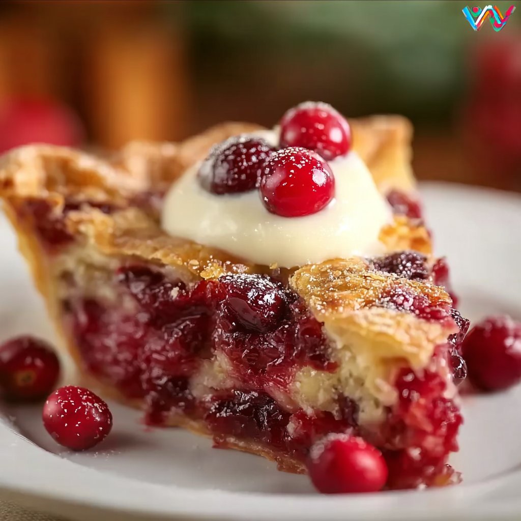 Nantucket Holiday Cranberry Pie