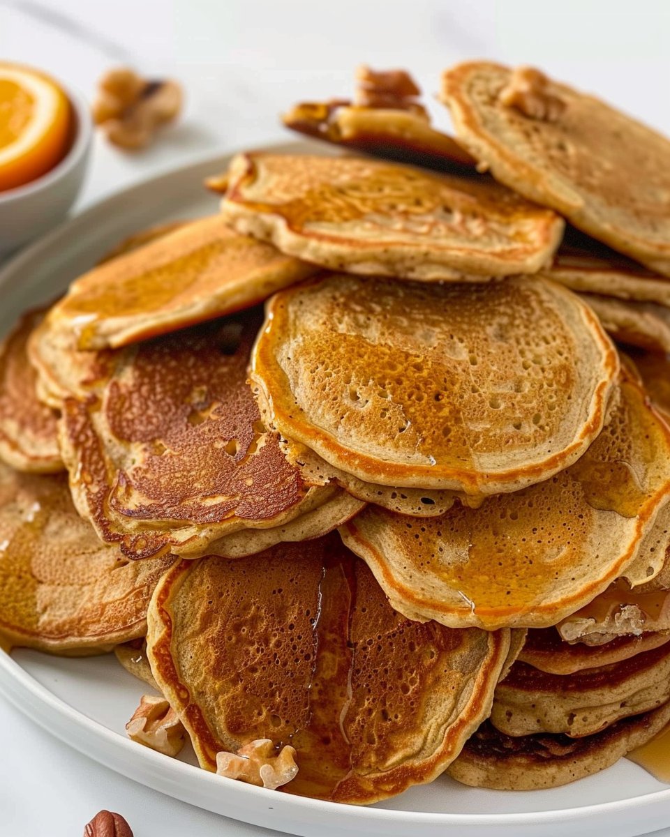 Peanut Butter Yogurt Pancakes