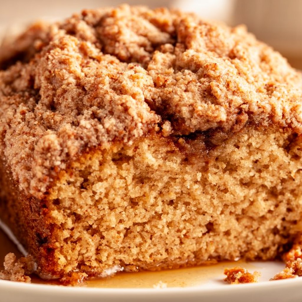 Banana Bread with Streusel Topping