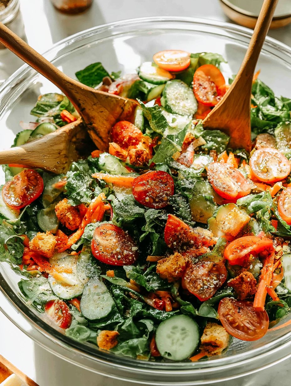 Classic House Salad - Quick and Easy