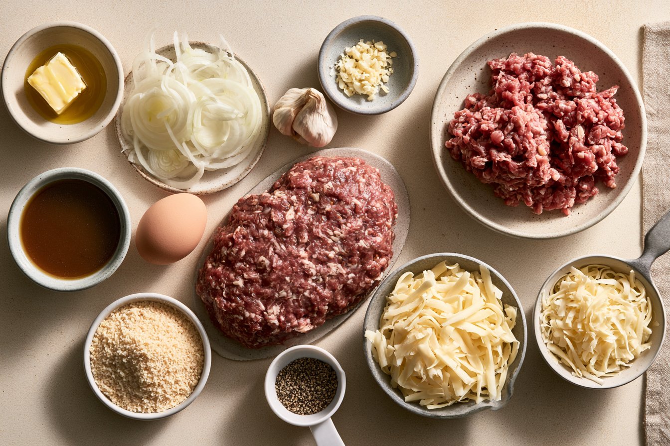 French Onion Meatloaf