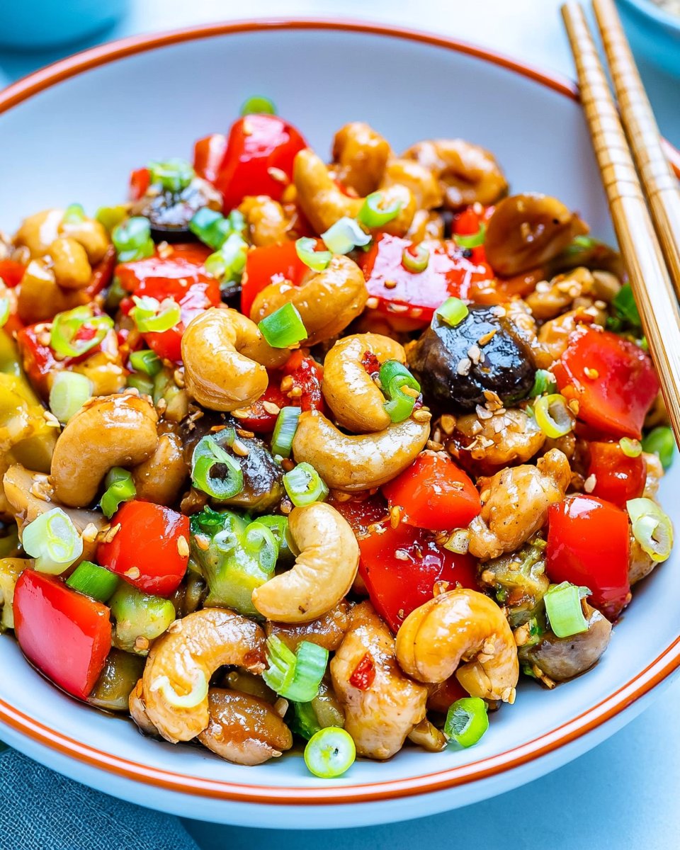 Easy Cashew Chicken Stir Fry