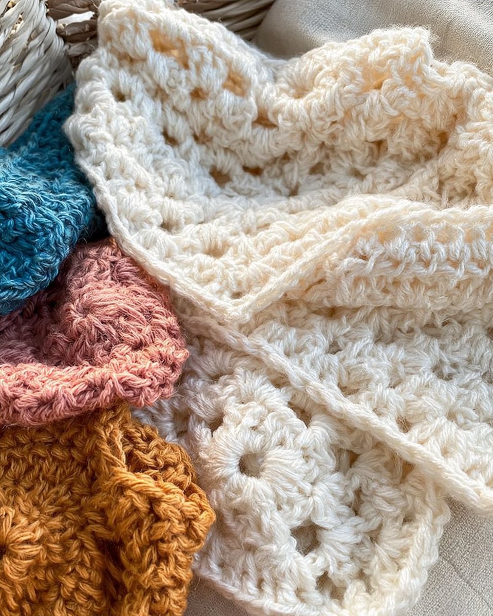 Crocheted Bandana