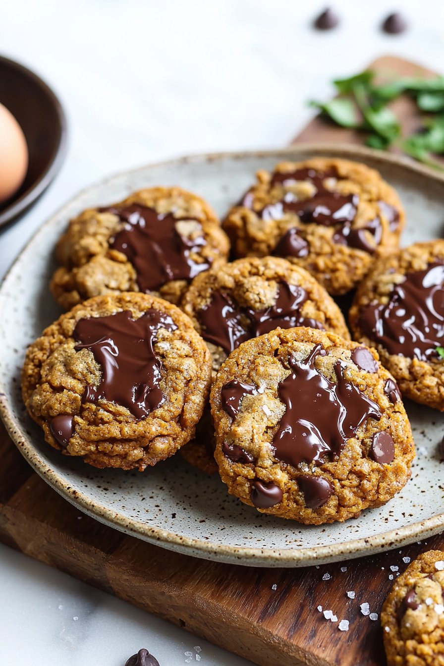 Pumpkin Chocolate Chip Cookies