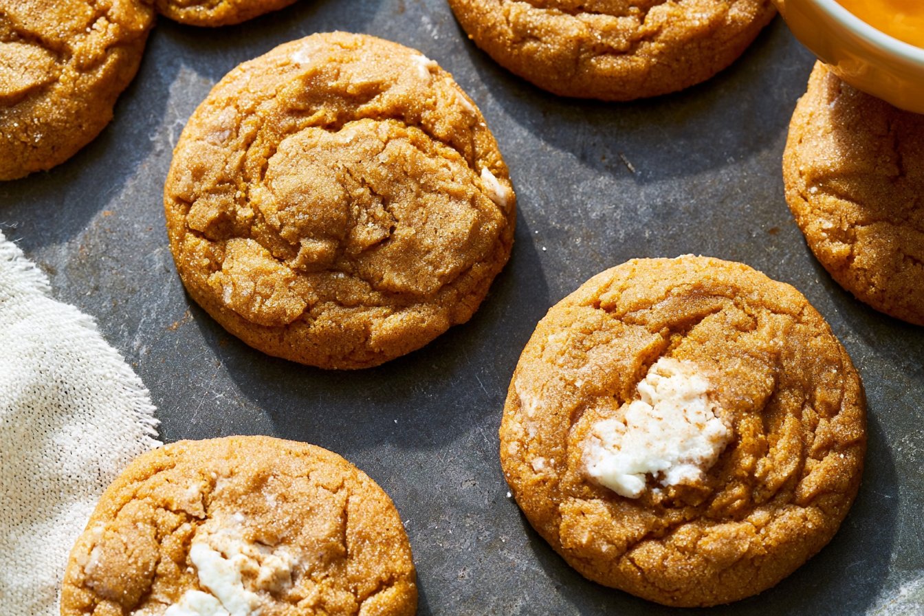 Moist Chewy Pumpkin Cookies for Autumn Baking