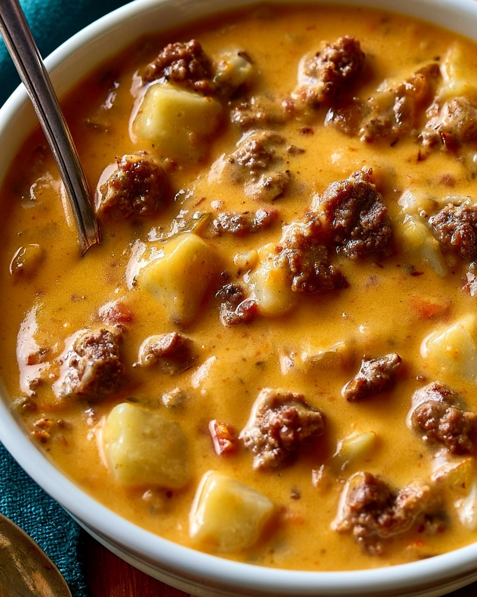 Cozy Cheesy Meat Dish