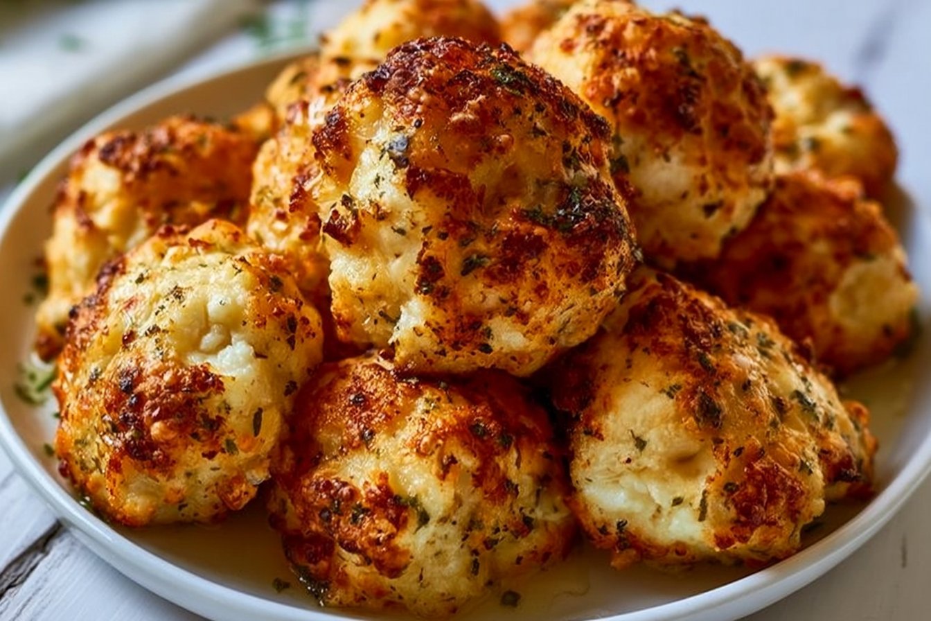 Cottage Cheese Parmesan Chicken Bites