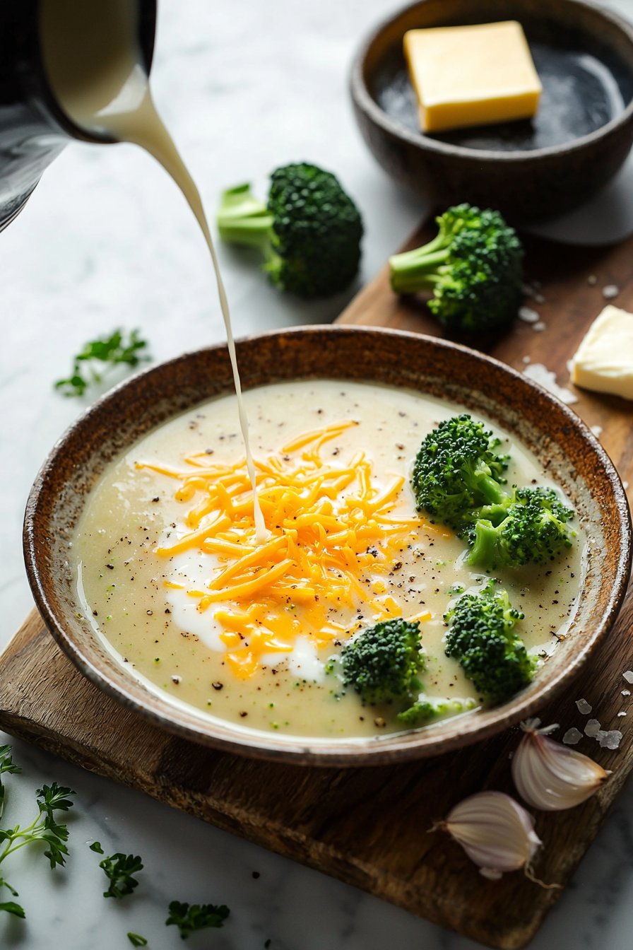 Brokkoli-Käse-Suppe