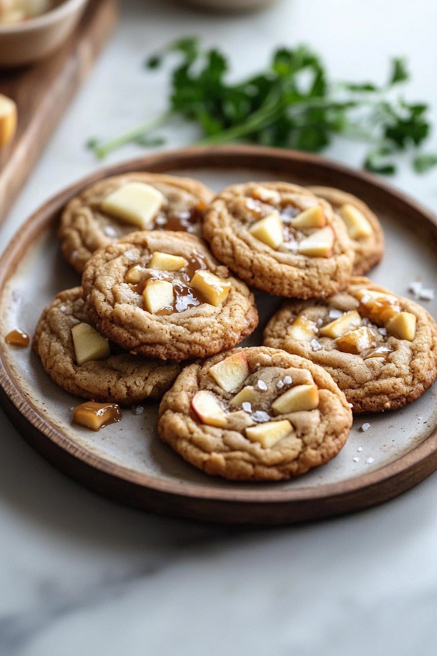 Caramel Apple Cookies