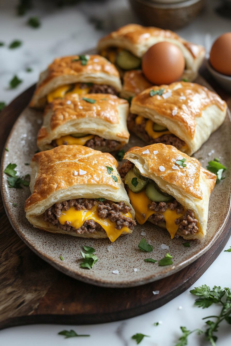 Cheeseburger Pockets