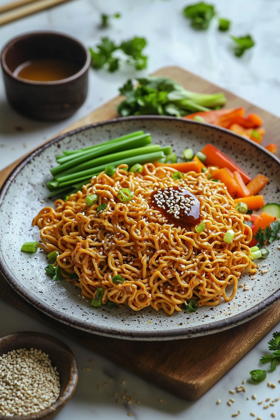Spicy Korean Maggi Noodles