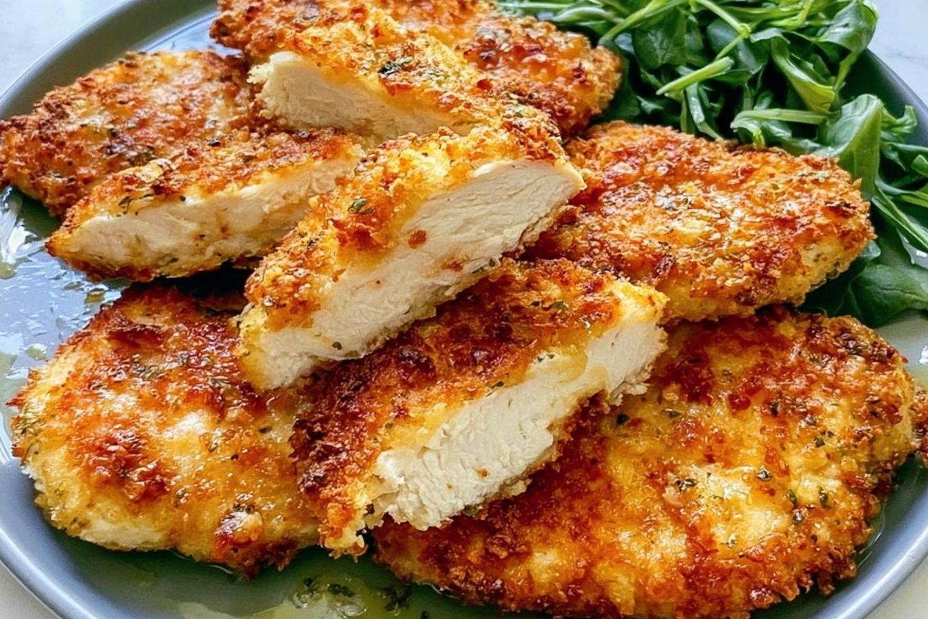Air Fryer Breaded Chicken Breast Easy Quick Dinner