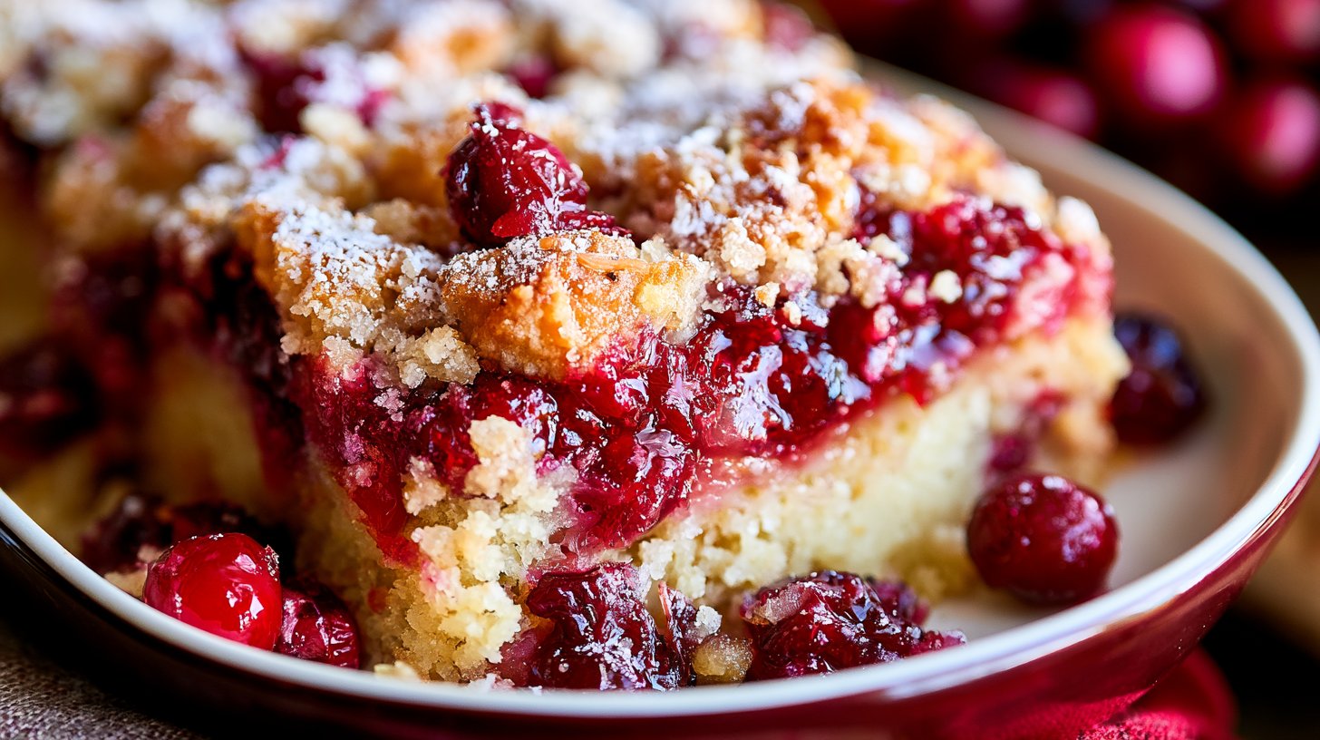 Cranberry Coffee Cake Recipe