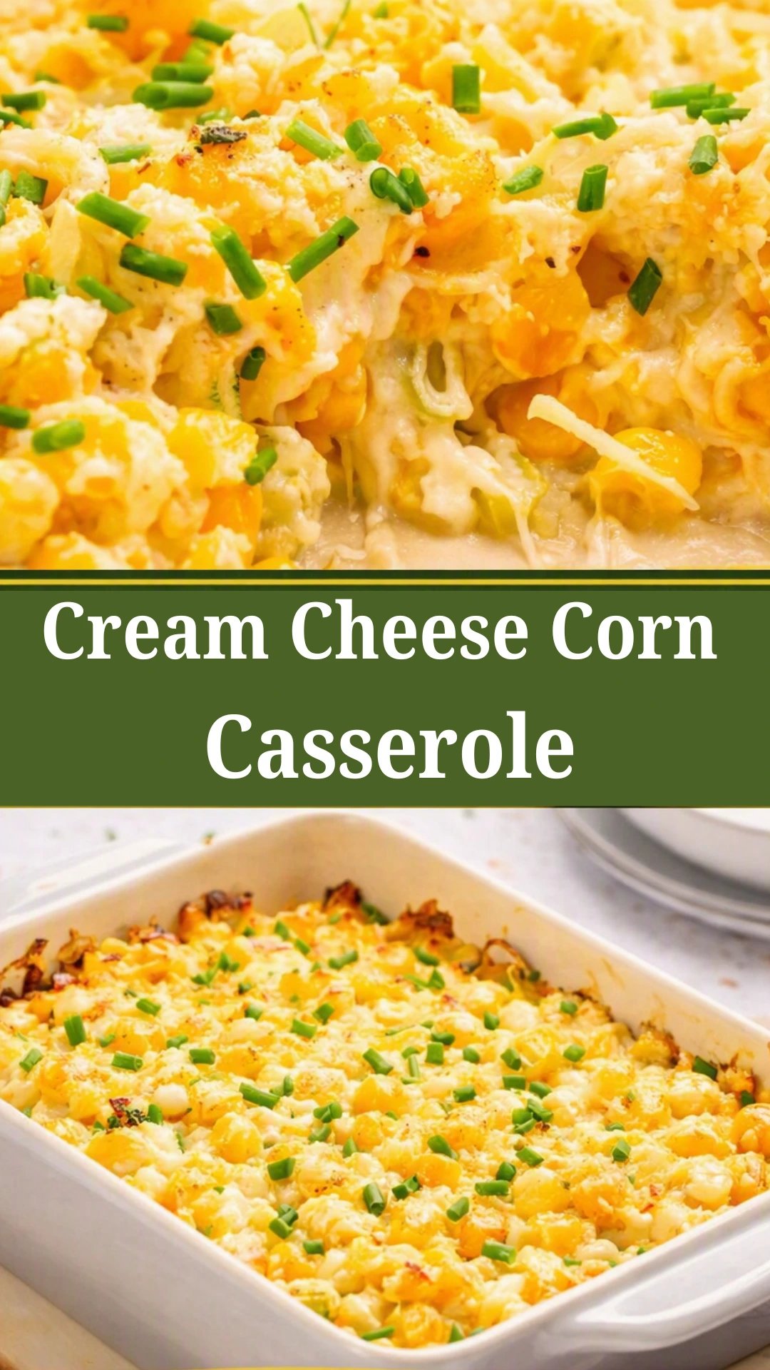 Cream Cheese Corn Casserole