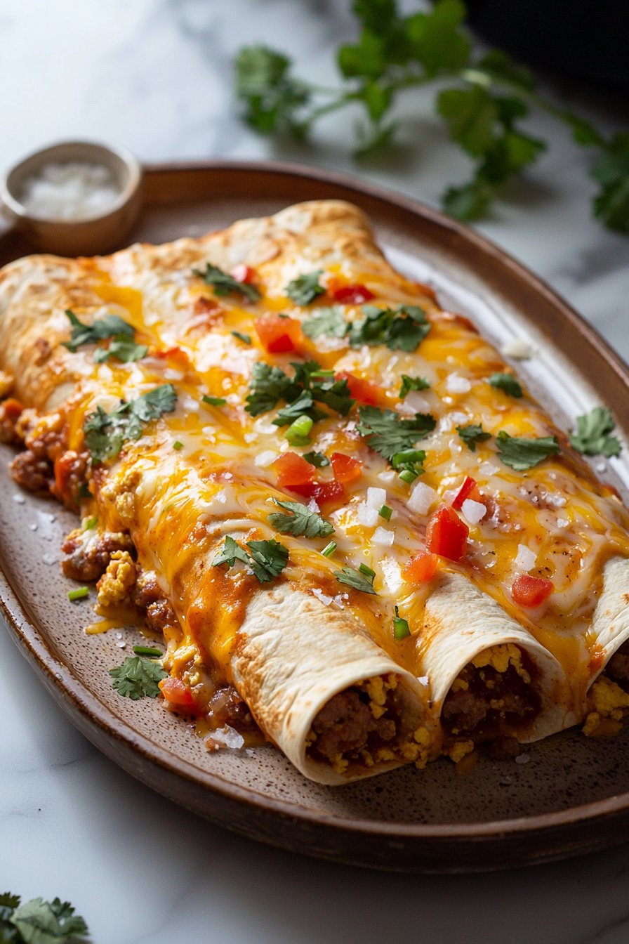 Breakfast Enchiladas