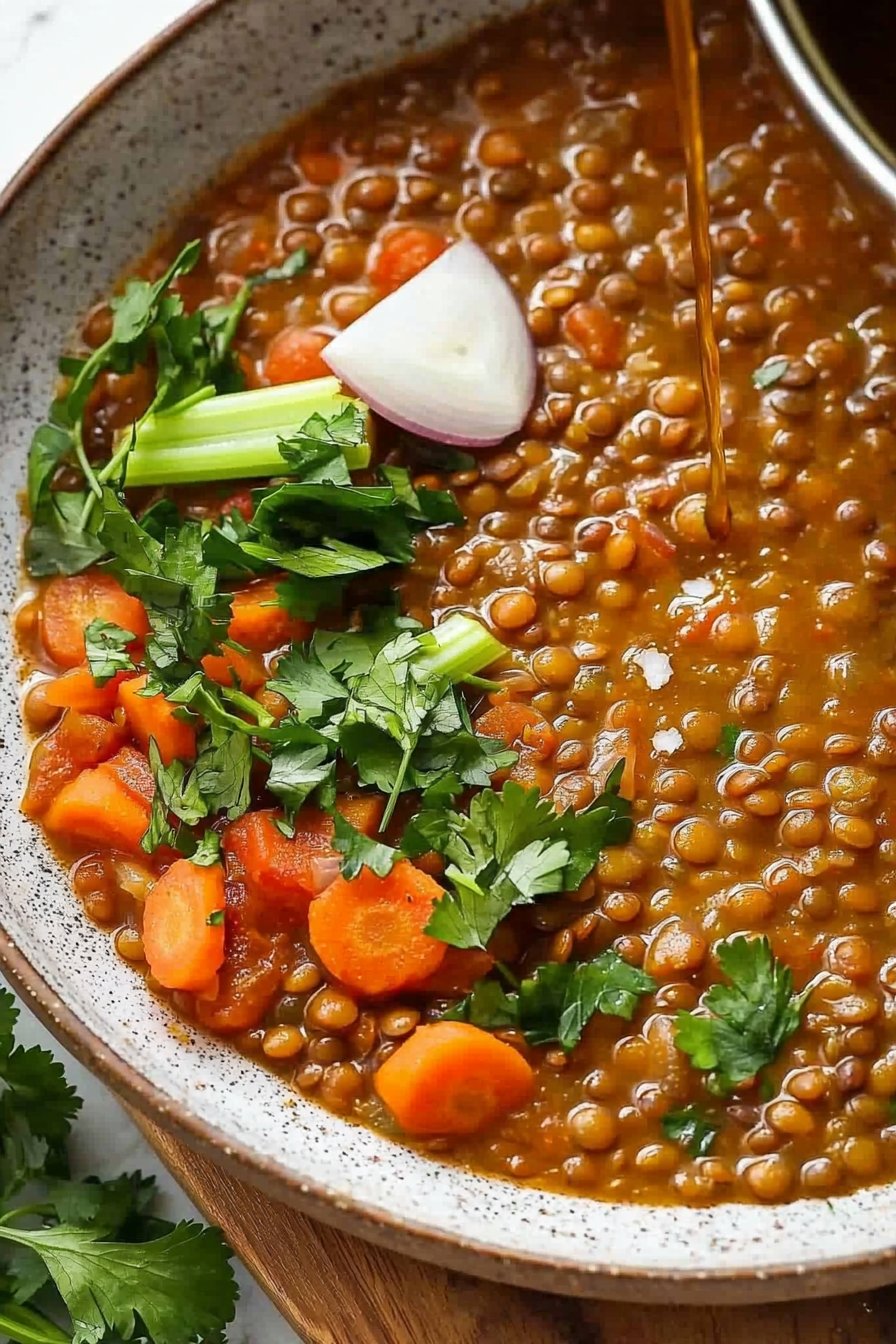 Moroccan Lentil Soup