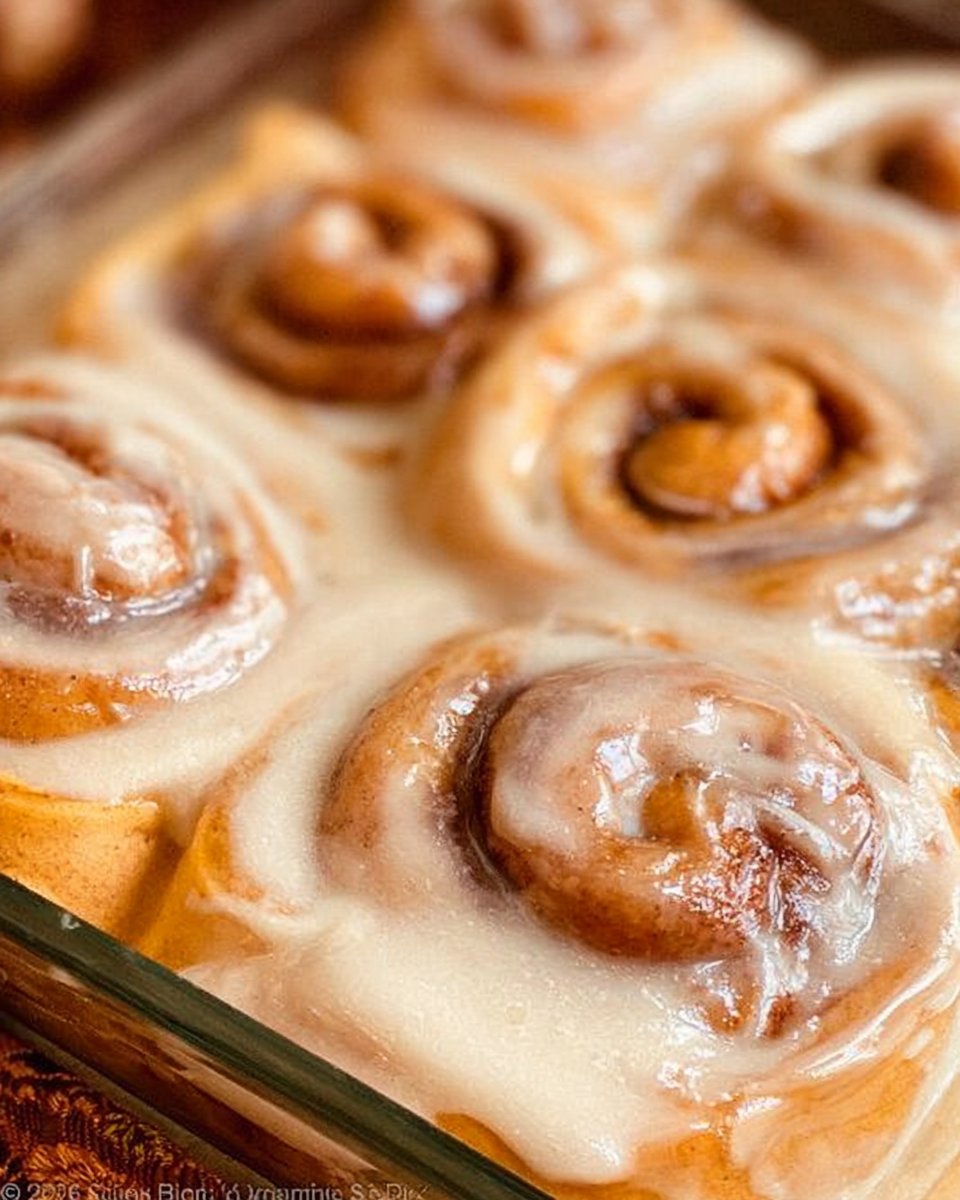 Pumpkin Cinnamon Rolls