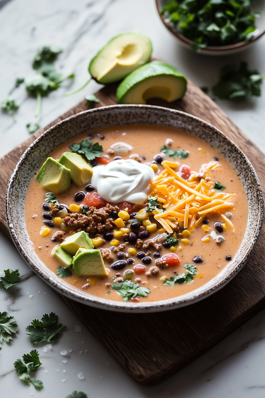 Creamy Taco Soup